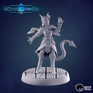 Amon the Tiefling Warlock
